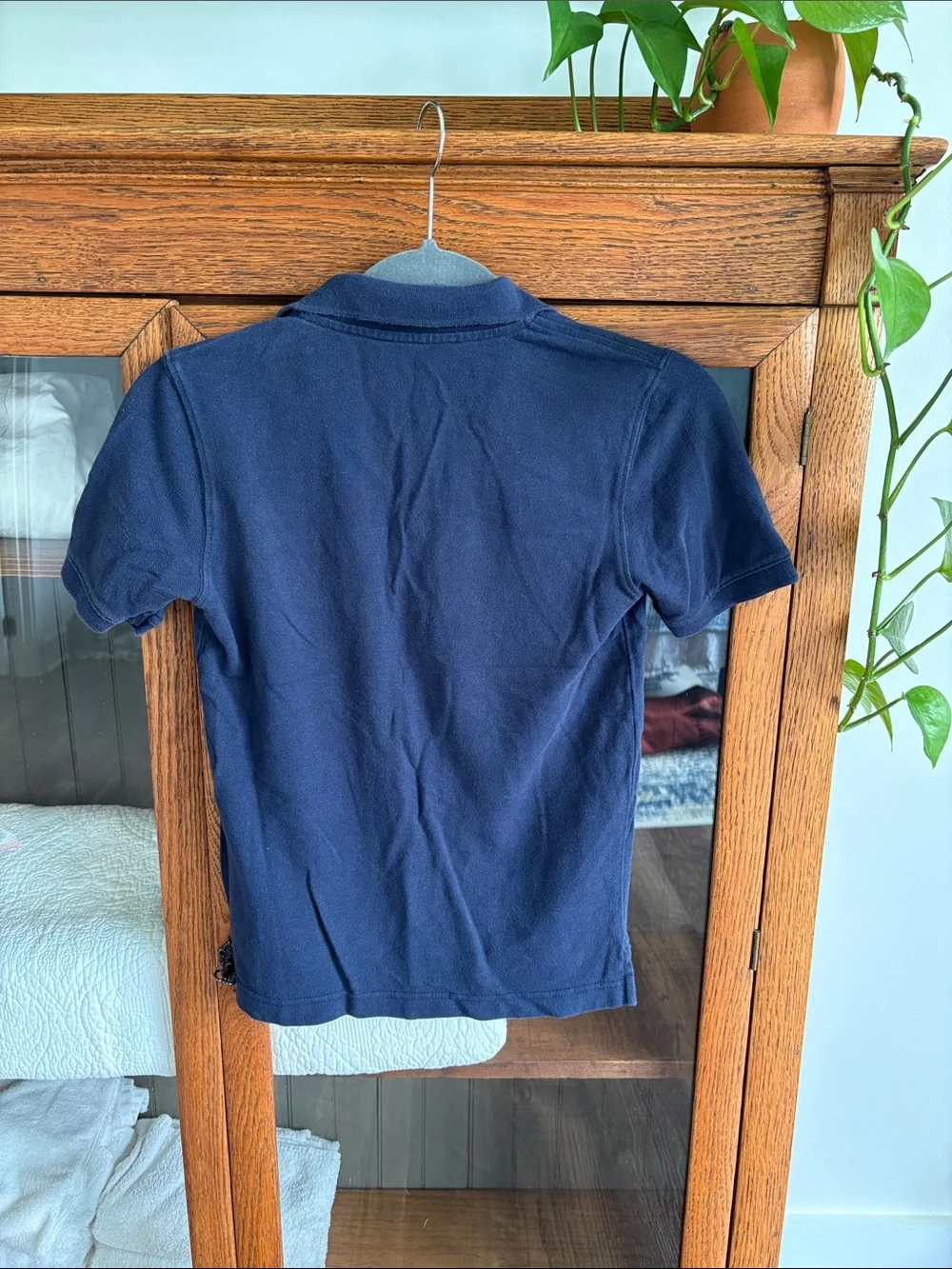 GAP Kids Navy Blue Crewneck polo